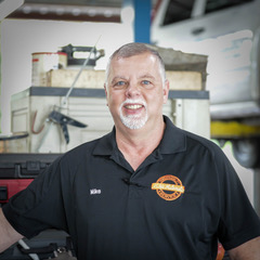 Mike Crist, owner of Mike's Automotive in Tyler, TX